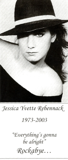 Jessica Yvette Rebennack (1973 - 2003)