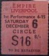 Ticket - Delaney & Bonnie and Friends, Liverpool 1969
