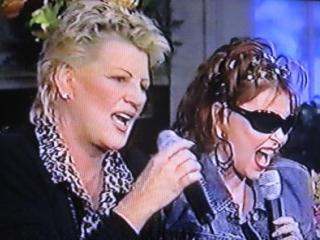 Bonnie and Roseanne singing on The Roseane Show, 2000
